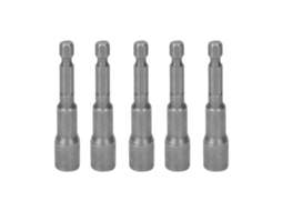 KIT de 5 Bits de Chave Hexagonal Magnética YURU em Aço Cromo Vanádio