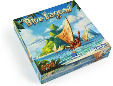 Jogo de Tabuleiro BLUE ORANGE Blue Lagoon (Idade Mínima: 8 -Nível Dificuldade: Intermédio)