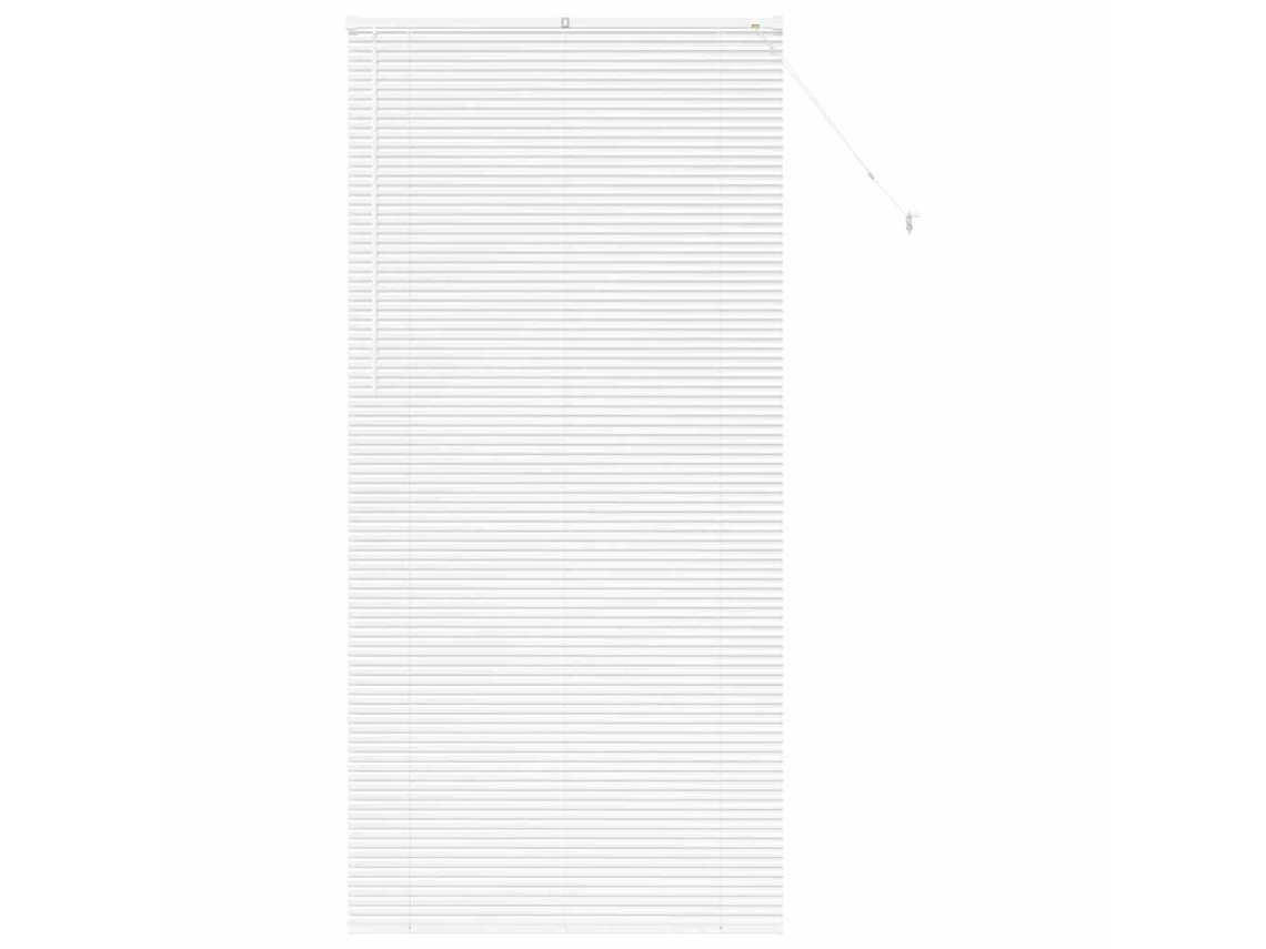 Conjunto 1 Persianas Venecianas Vidaxl Branco Alumínio (220 X 105 Cm)