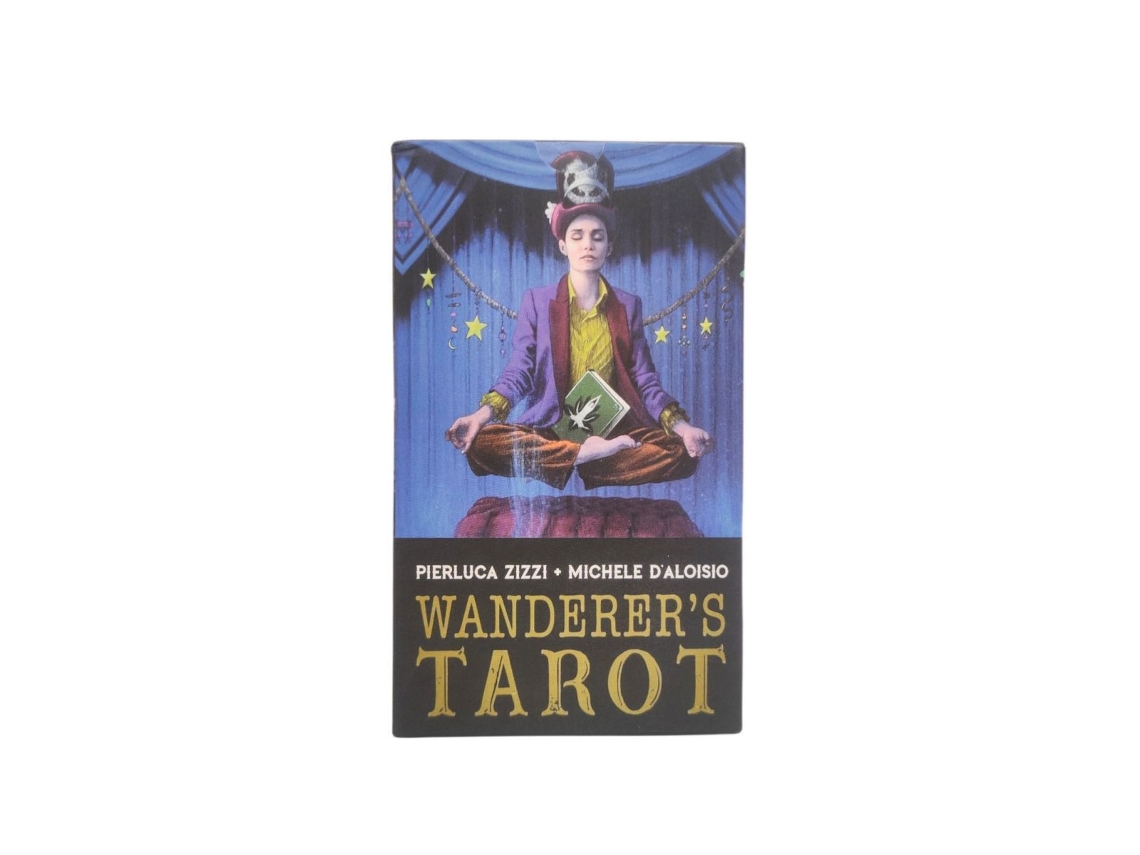 Tarot Wanderers - Jogo De Tabuleiro Para Adultos (12x7cm), Inclui 80 Cartas E Instruções Em Papel.