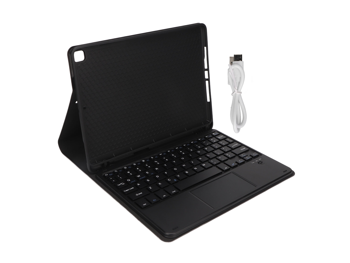 Capa De Teclado Bluetooth Sem Fio (com Touchpad E Suporte Para Caneta)