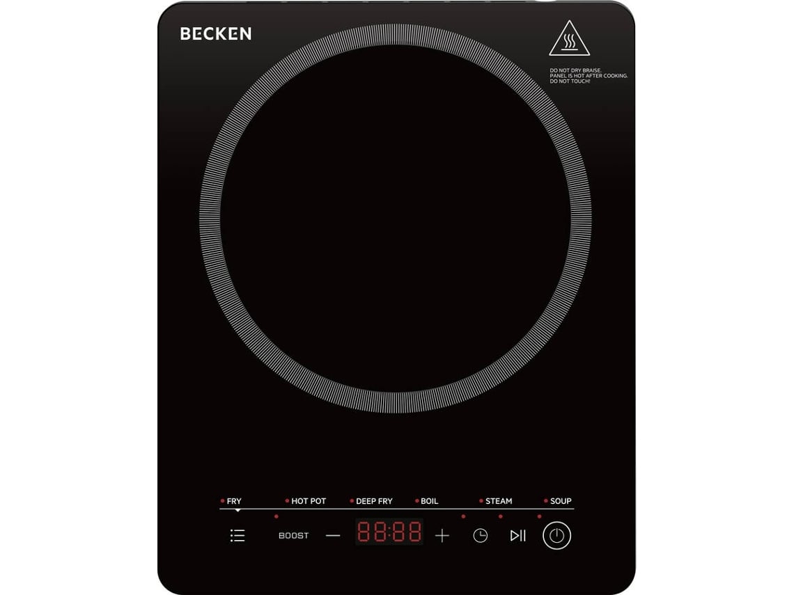 Placa de Indução Portátil BECKEN BPH9590 (Outlet Grade B - 2200W - 35 cm)