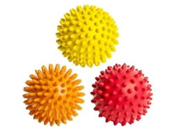 2026 3 Bolas de Massagem para Pés, Espalda e Músculos Conjunto Suave a Firme para Fasceíte Plantar, Terapia de Pontos Gatilho, Exercício e Yoga