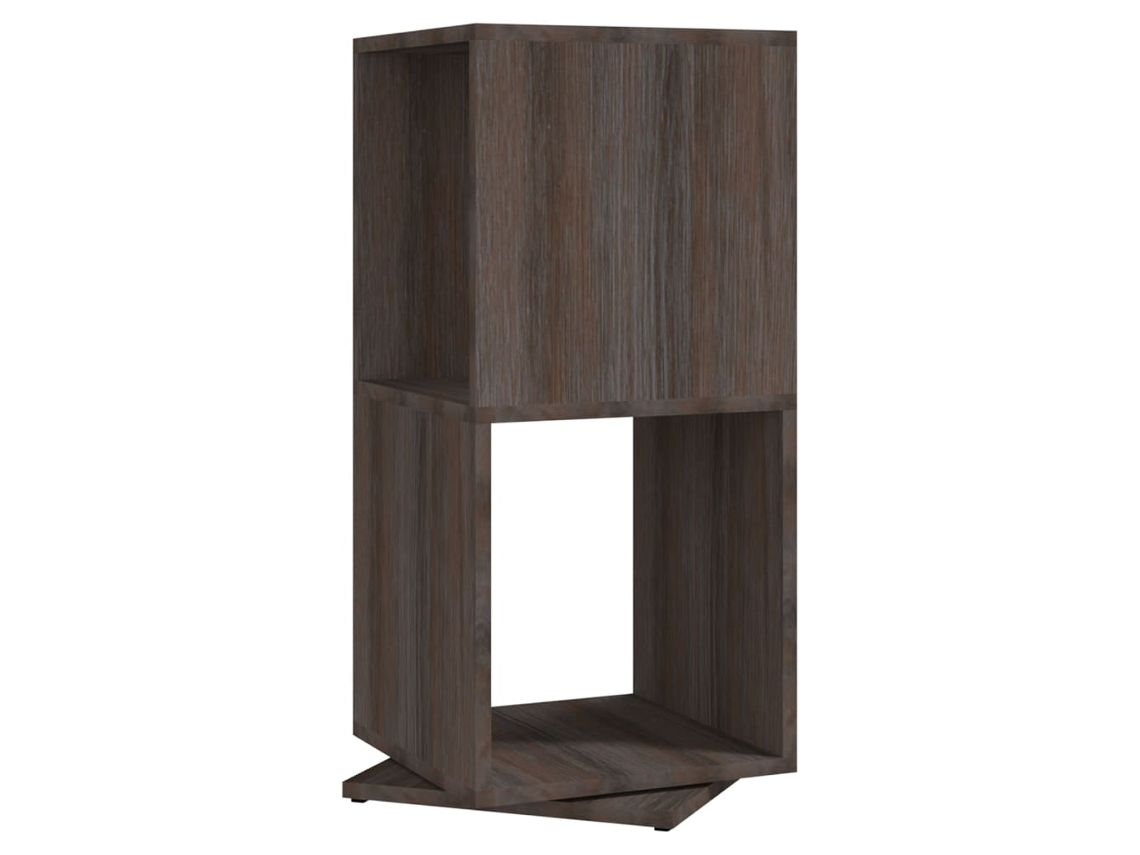 Rotating Cabinet, Rotating Cabinets Vidaxl Cinzeto Madeira Processada (n/a)