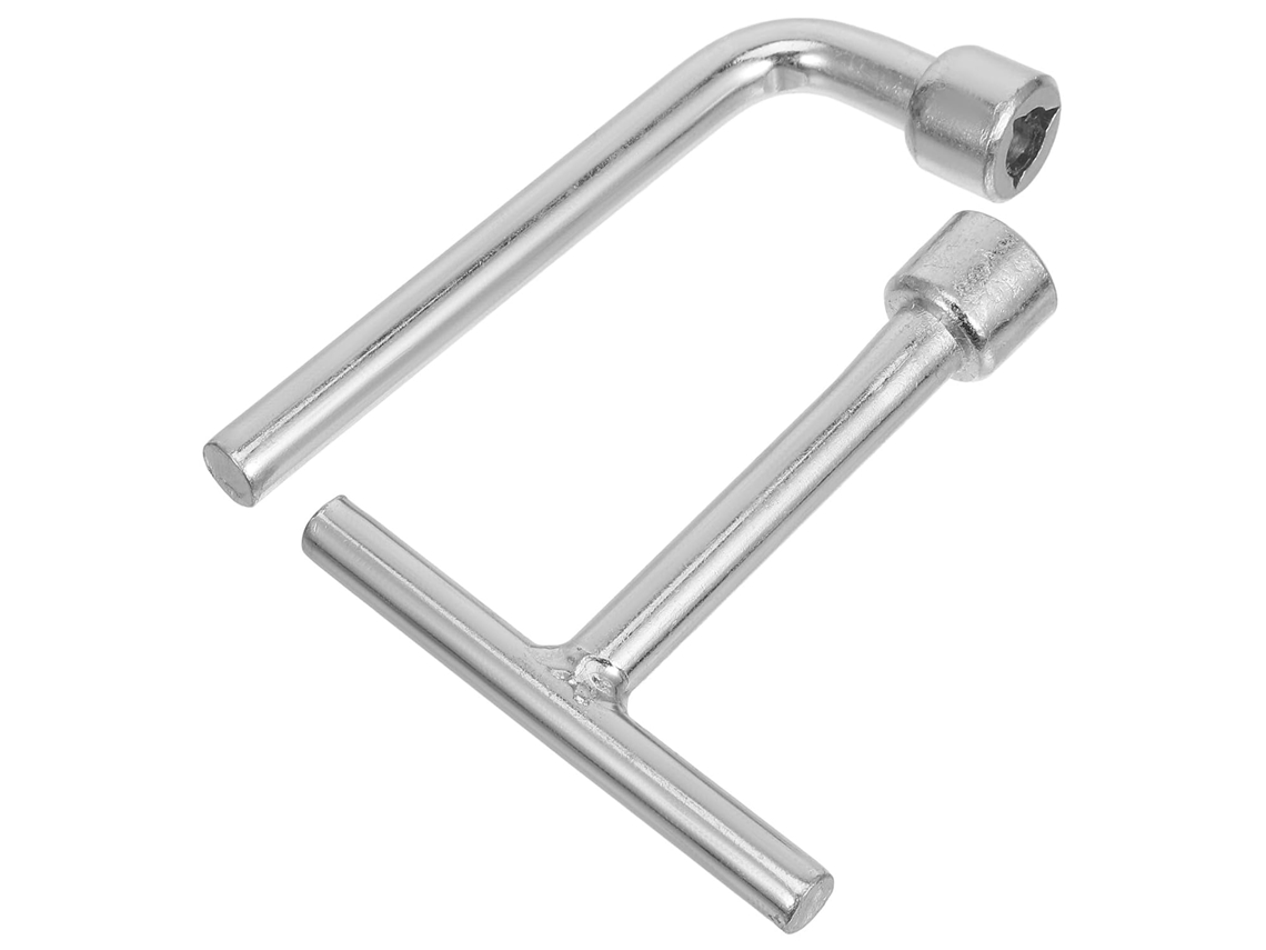 Chave Triangular Com Cabeça Triangular Em Aço Inoxidável, E Industrial, 2 Peças