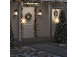 Vidaxl Luz De Natal Com Estaca Led Dobrável 57 Cm Branco