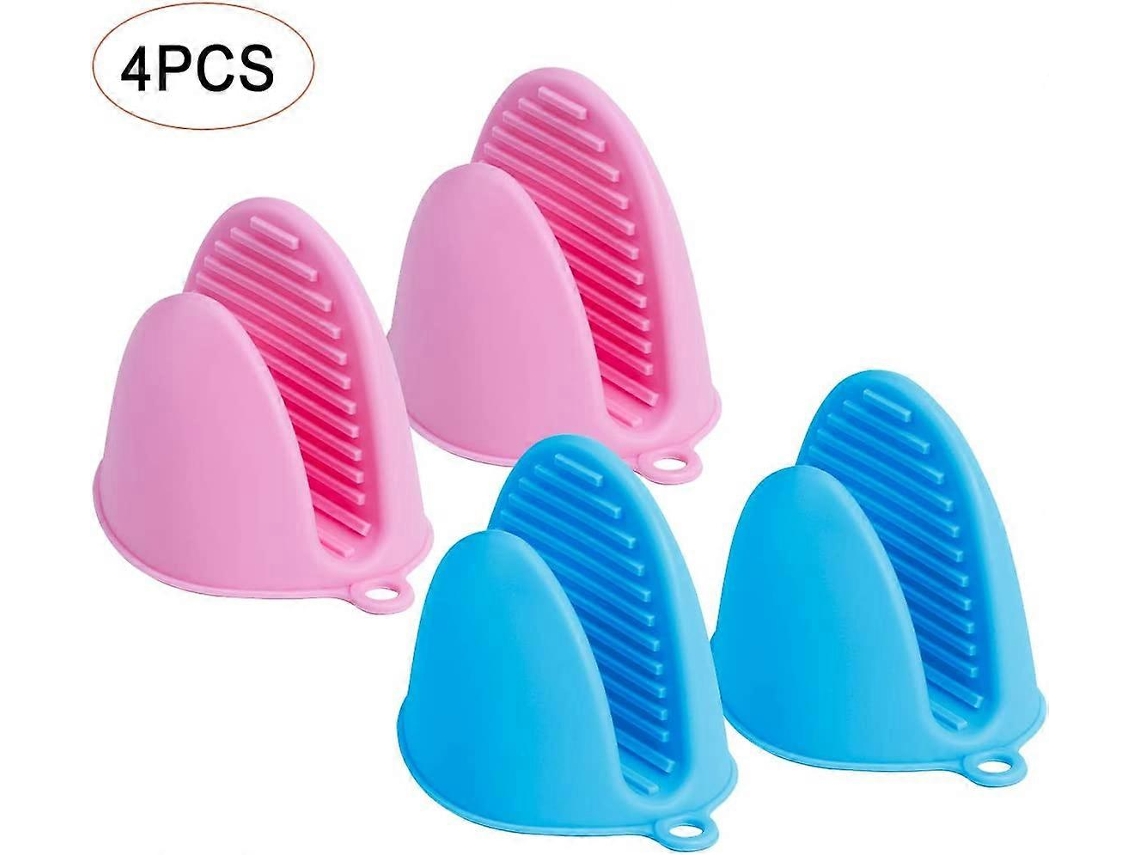Luva E Toalhete Silicone Resistente Ao Calor Para Cozinha Forno