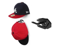 Omni ganchos de Sombreros para Pared Porta Sombreros Adhesivo Minimalista para Gorras de Béisbol Negro