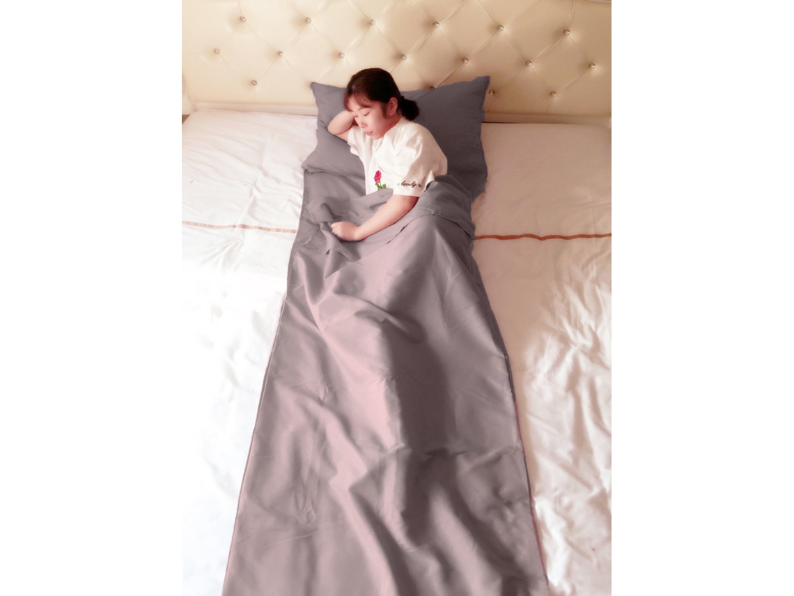 Forro de Saco de Dormir Leve PANOONA com dimensões 115x210cm em várias cores