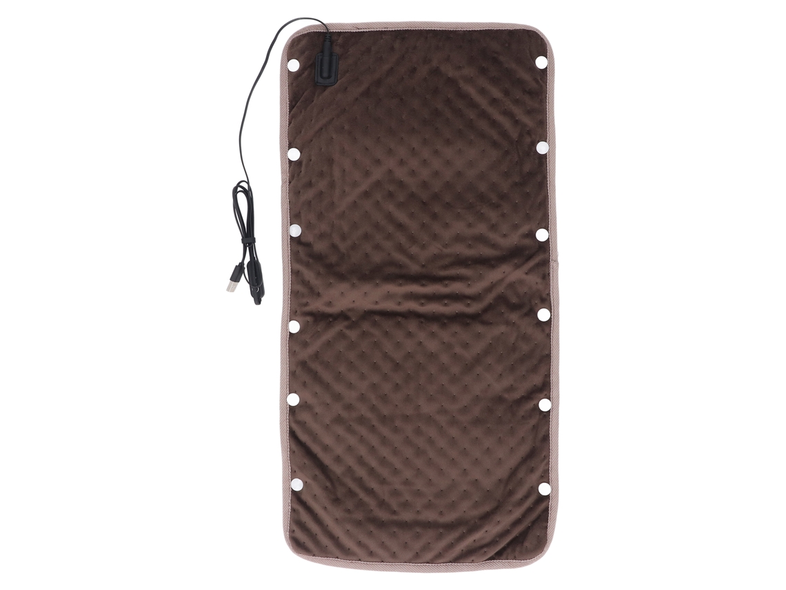 Cobertor Elétrico Usb Portátil 3 Temperaturas Soft Casa Viagem S/MARCA