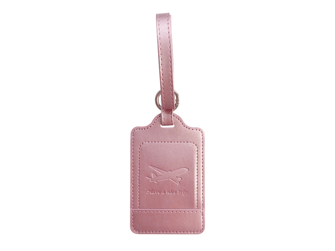 Etiqueta de Mala em Ouro Rosa BRILVIBERA