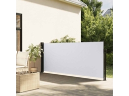 Vidaxl Toldo Lateral Retrátil 140x300 Cm Branco