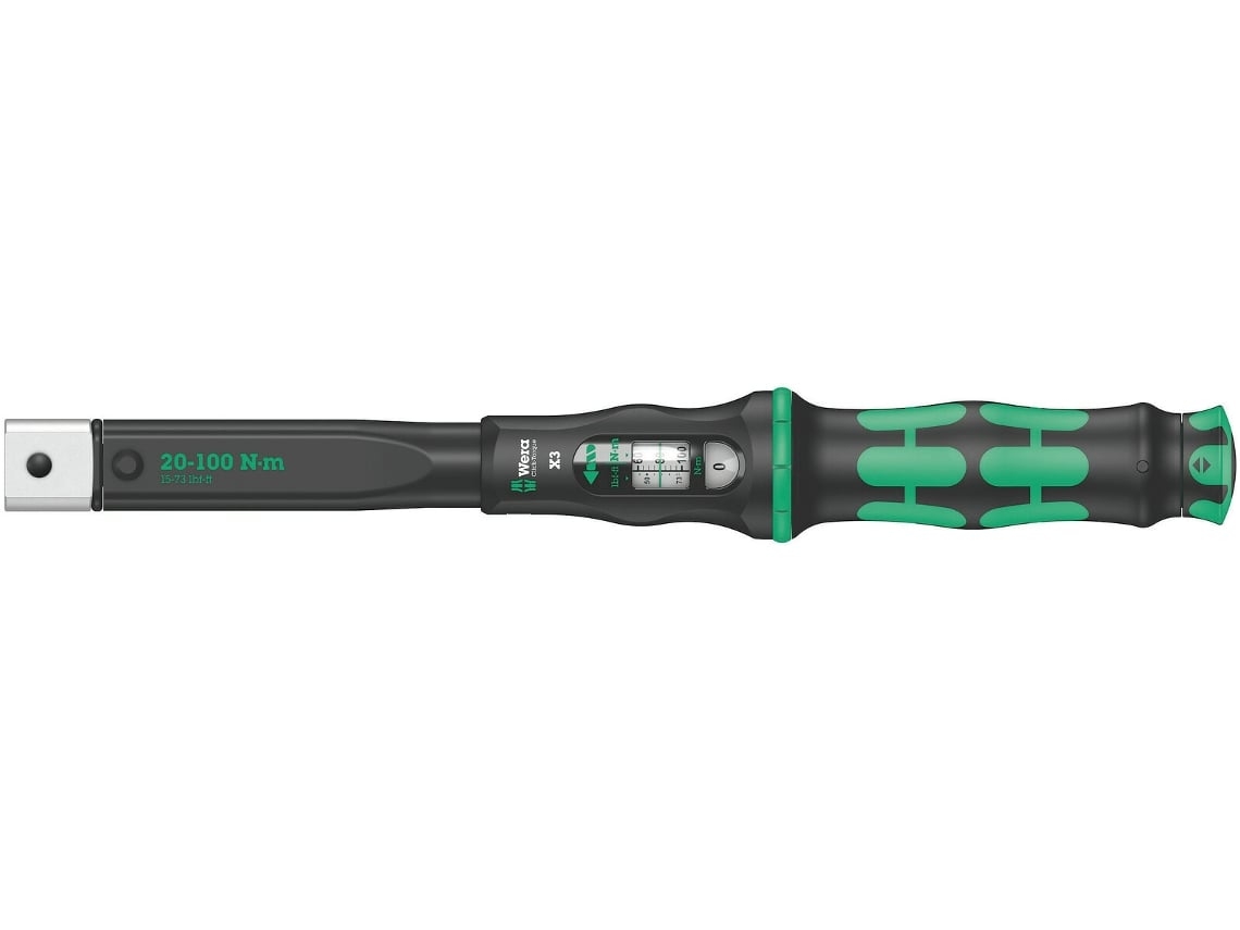Chave Dinamométrica Para Ferramentas De Inserção Click-Torque X 3 WERA 05075653001