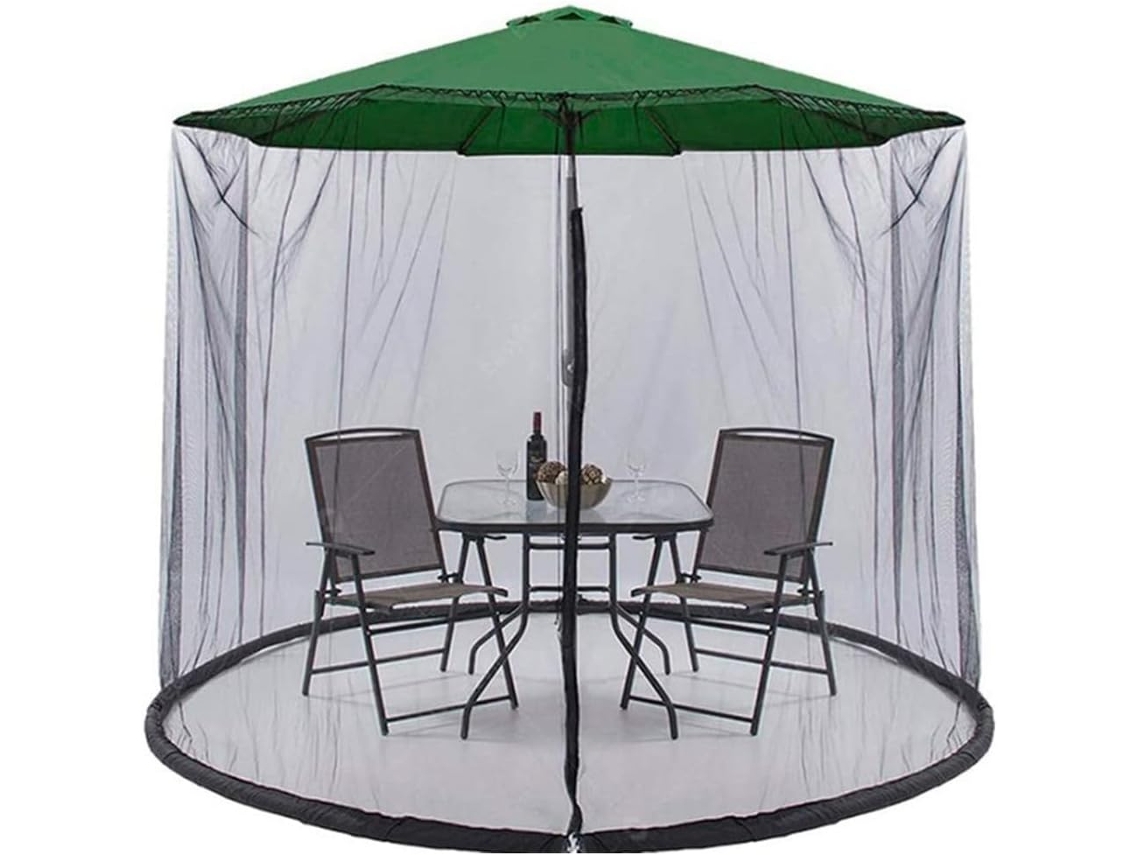 Terraço Externo do Restaurante com Zíper, Balanço, Mosquiteiro e Cortina de Tela. SFUSHOS