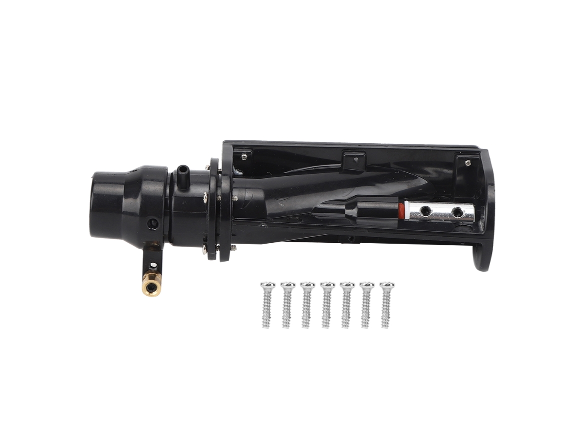 Bomba De Jato D'água Para Barco Rc 6-12v Propulsor Sem Fio Acessório Para Modelos De Barcos De Controle Remoto Preto