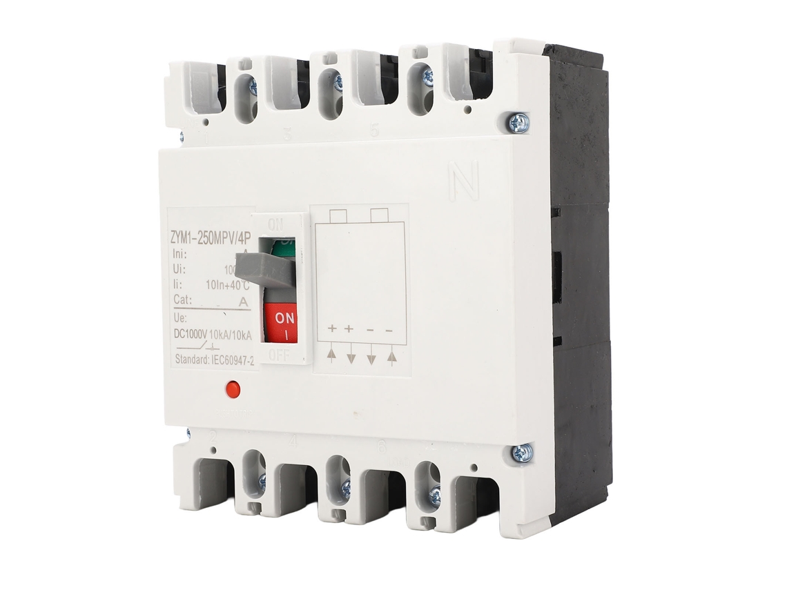 Disjuntor Laxiscreed 160a Para Painéis Solares 1000v Dc, Caixa Moldada, Proteção 4p
