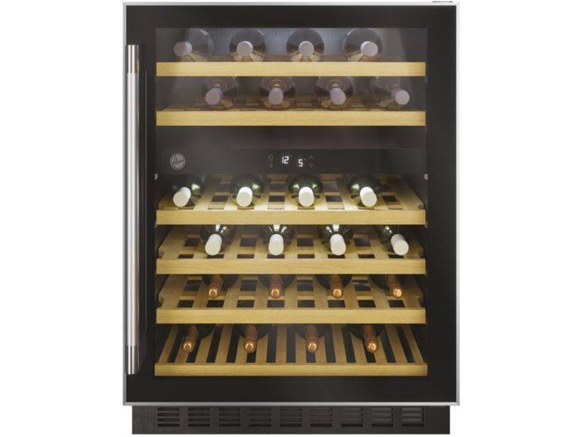 Cave de Vinho HOOVER HWCB 60/N (46 Garrafas - Preto)
