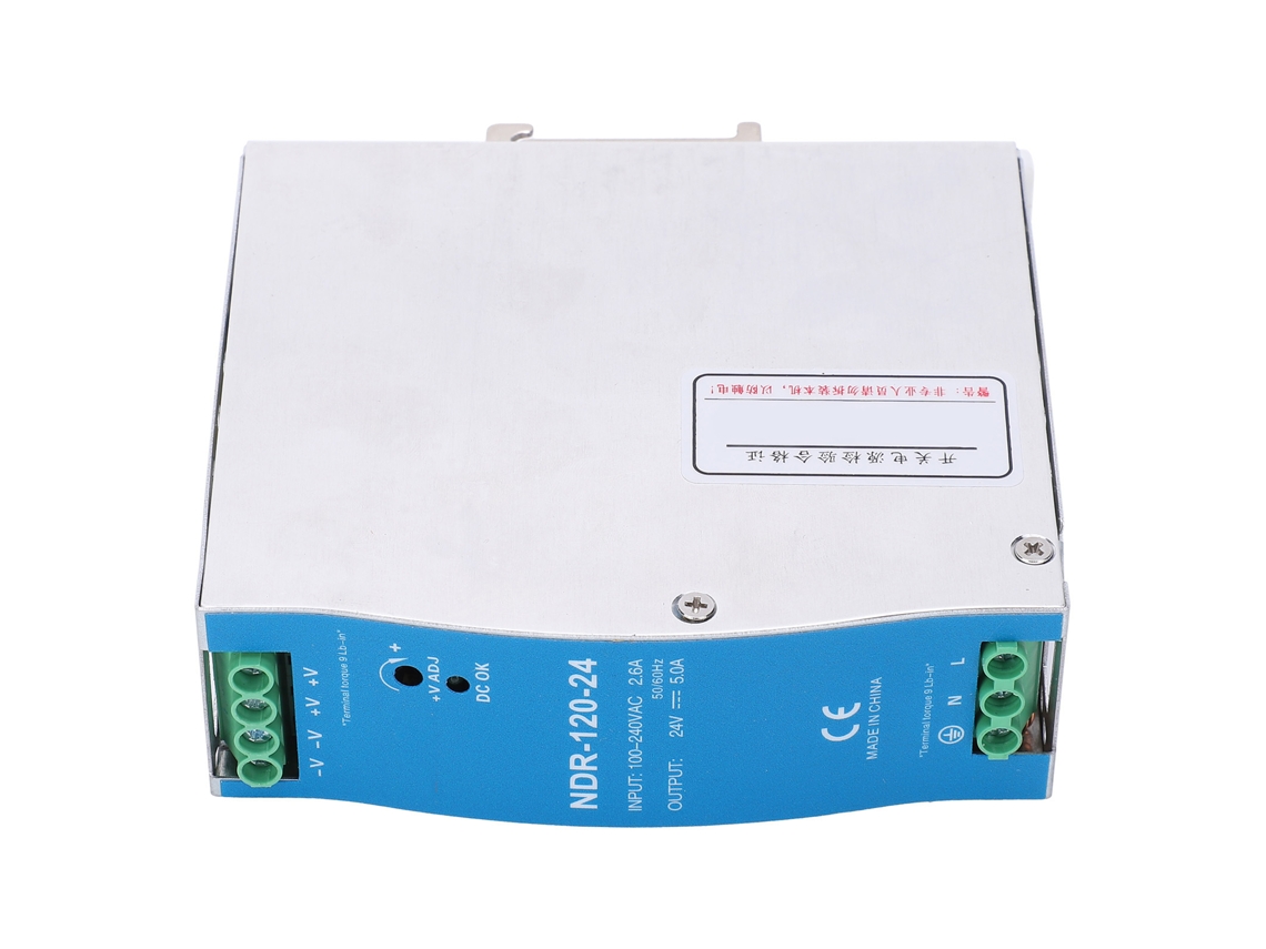 Laxiscreed Fonte De Alimentação Switching 24v 120w Para Automação Industrial, Entrada 100-240vac
