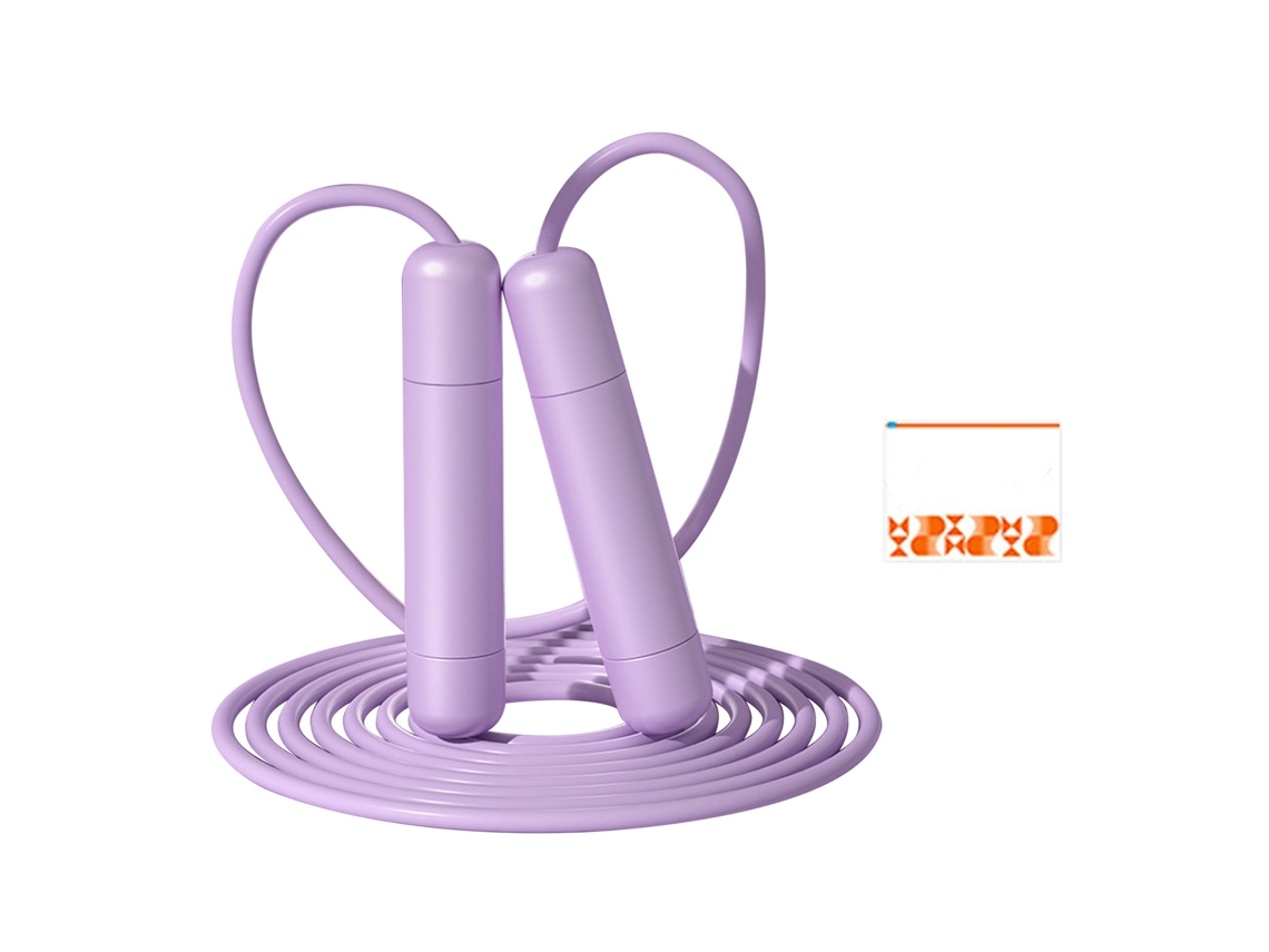 Corda De Pular Infantil, Corda De Pular Ajustável Com Alça Confortável Para Escola Primária, Jardim De Infância, Roxo Aquaforge