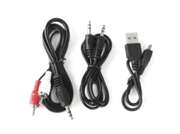 Receptor e Transmissor de Áudio Bluetooth 5.0 2 em 1, Adaptadores Estéreo para Música Carro, Tv Pc. AQUAFORGE