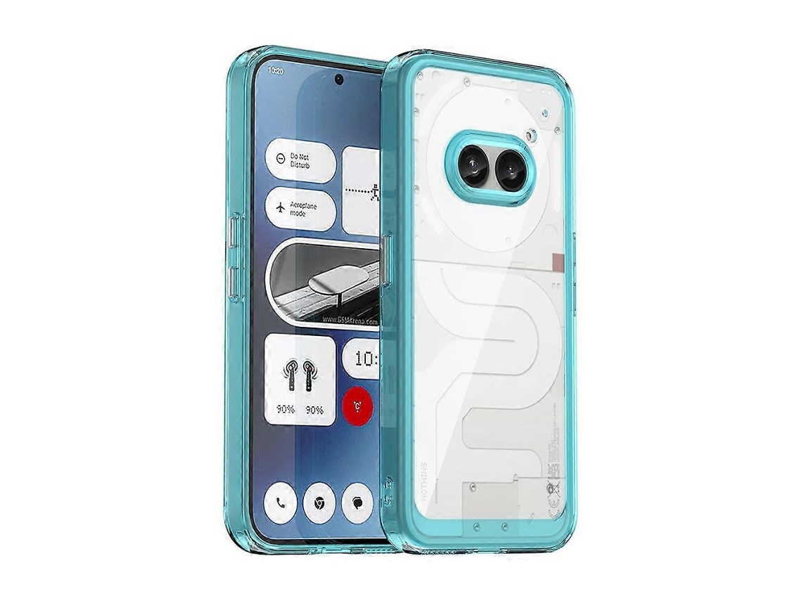 Capa De Celular Híbrida De Tpu Acrílico Da Série Colorful Para Nothing Phone 2a
