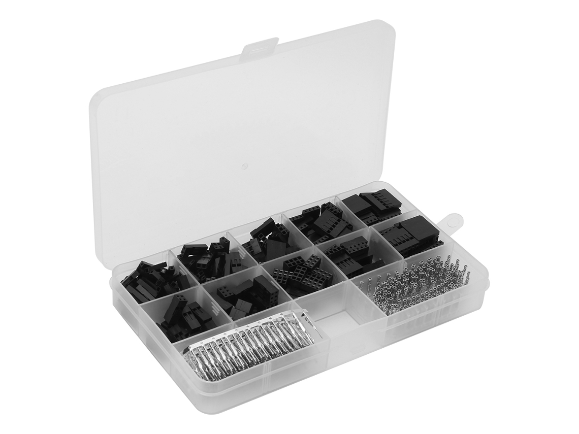 Kit De Conectores Crimpados Laxiscreed Para Terminais Jumper De 2,54mm De Alta Qualidade