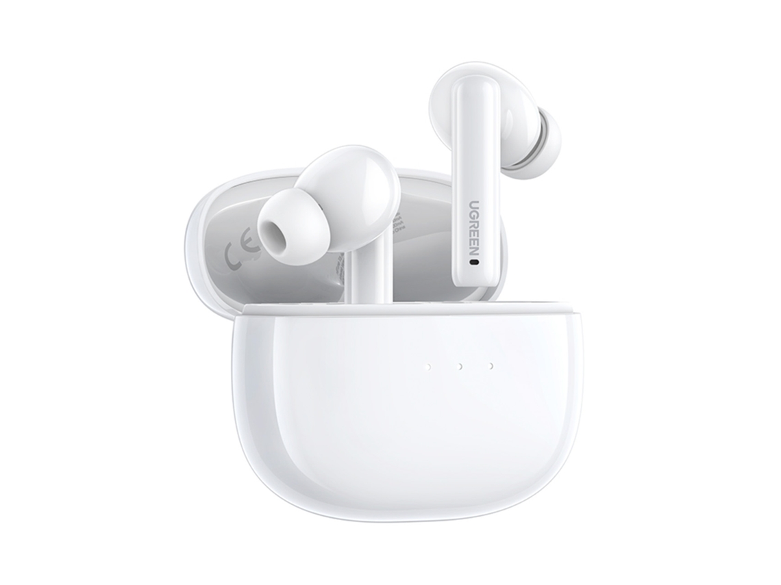 Earbuds Hitune With Technology Ugreen Bluetooth Com Cancelamento De Ruído Premium Branco