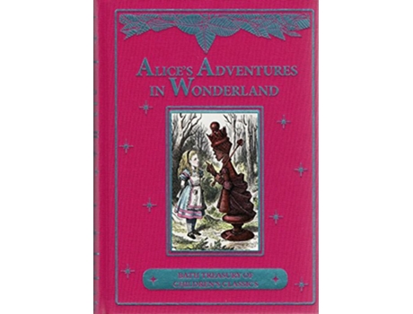 Livro AliceS Adventures in Wonderland de Lewis Carroll (Inglês - Capa Dura)