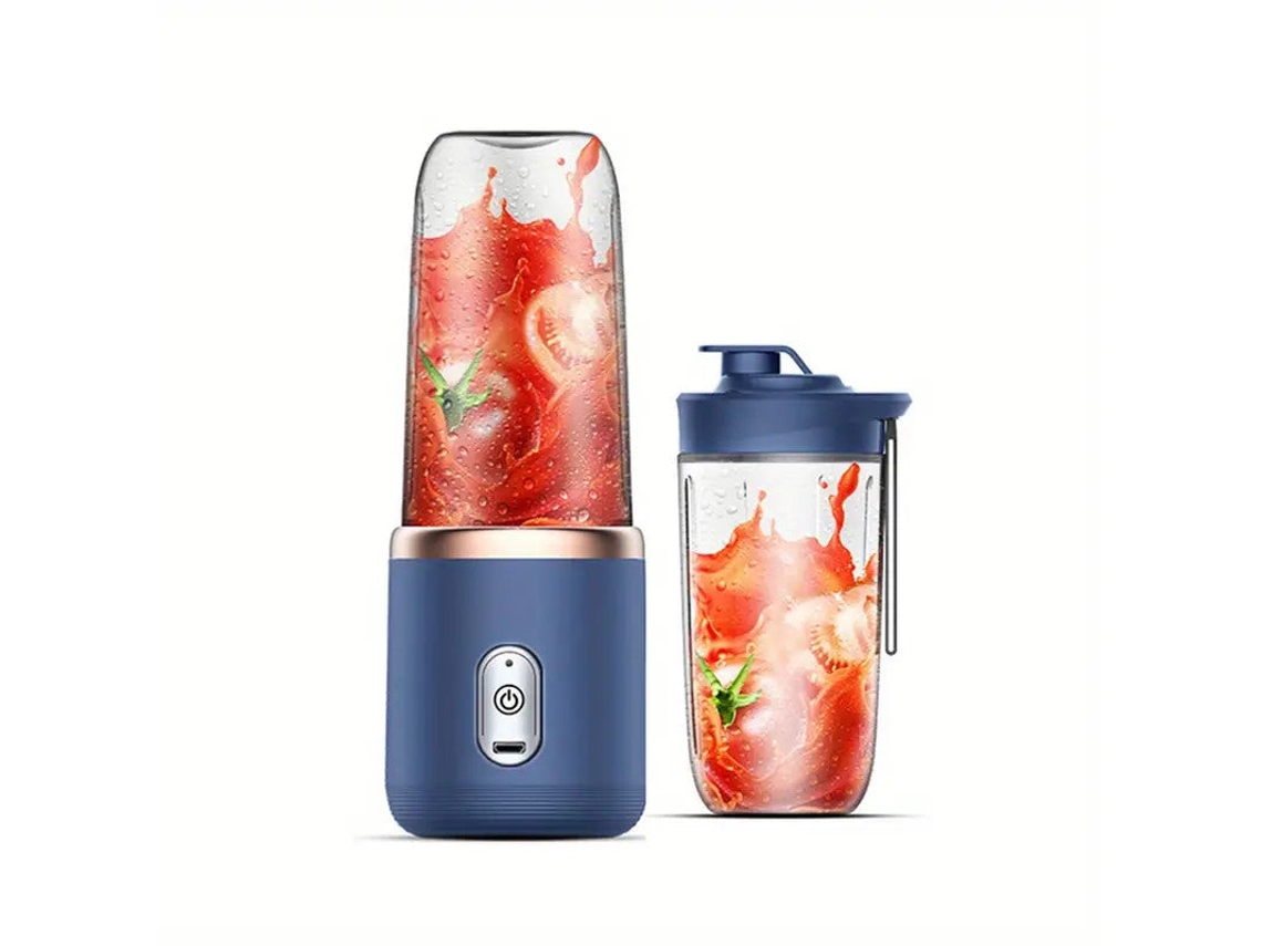 Mini Espremedor Elétrico Portátil Liquidificador Smoothie Rosa Com Copo Clickonit