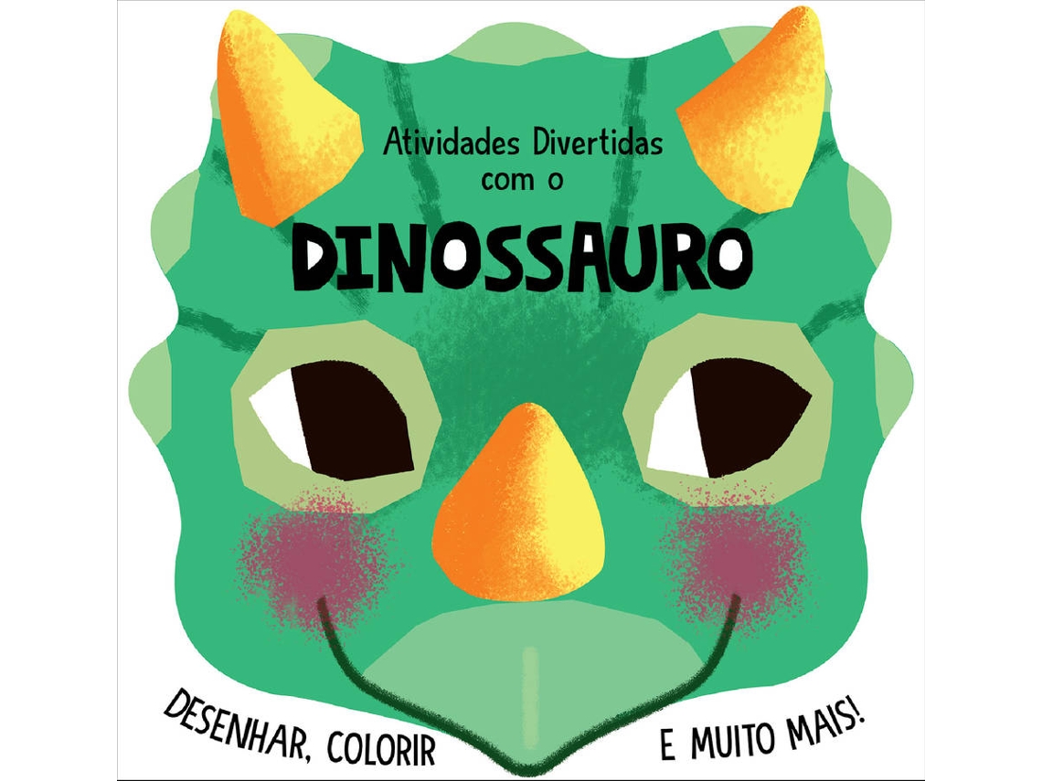 Livro Atividades Divertidas com o Dinossauro de Emma Smith (Português)