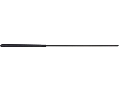 Taco de Bilhar de 1 Peça de 140 Cm de Fibra de Vidro Preto