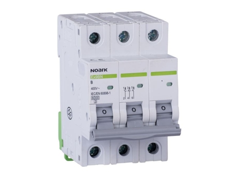 Disjuntores em miniatura Noark Ex9bn 3p B32 100056