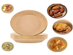 Lurelia Papel Para Air Fryer, 100 Unidades, Castanho