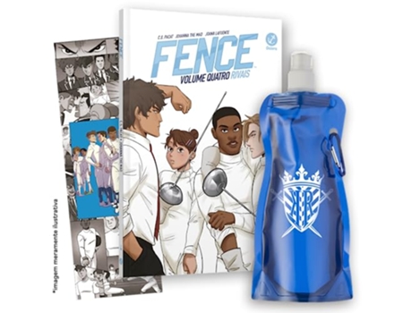 Livro Fence Rivais Fence 4 de C S Pacat (Português)