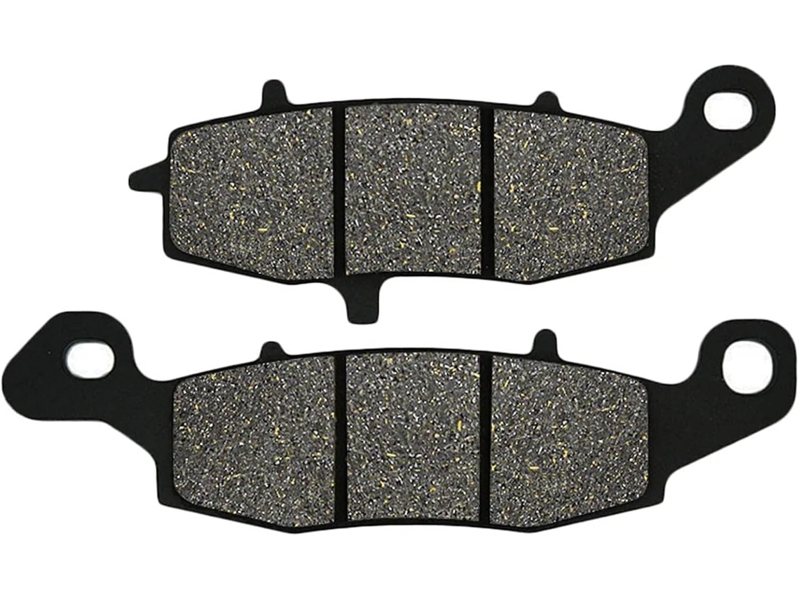 Pastilhas de Freio Universais Dianteiras e Traseiras para Motocicleta Compatíveis Materiais Avançados: