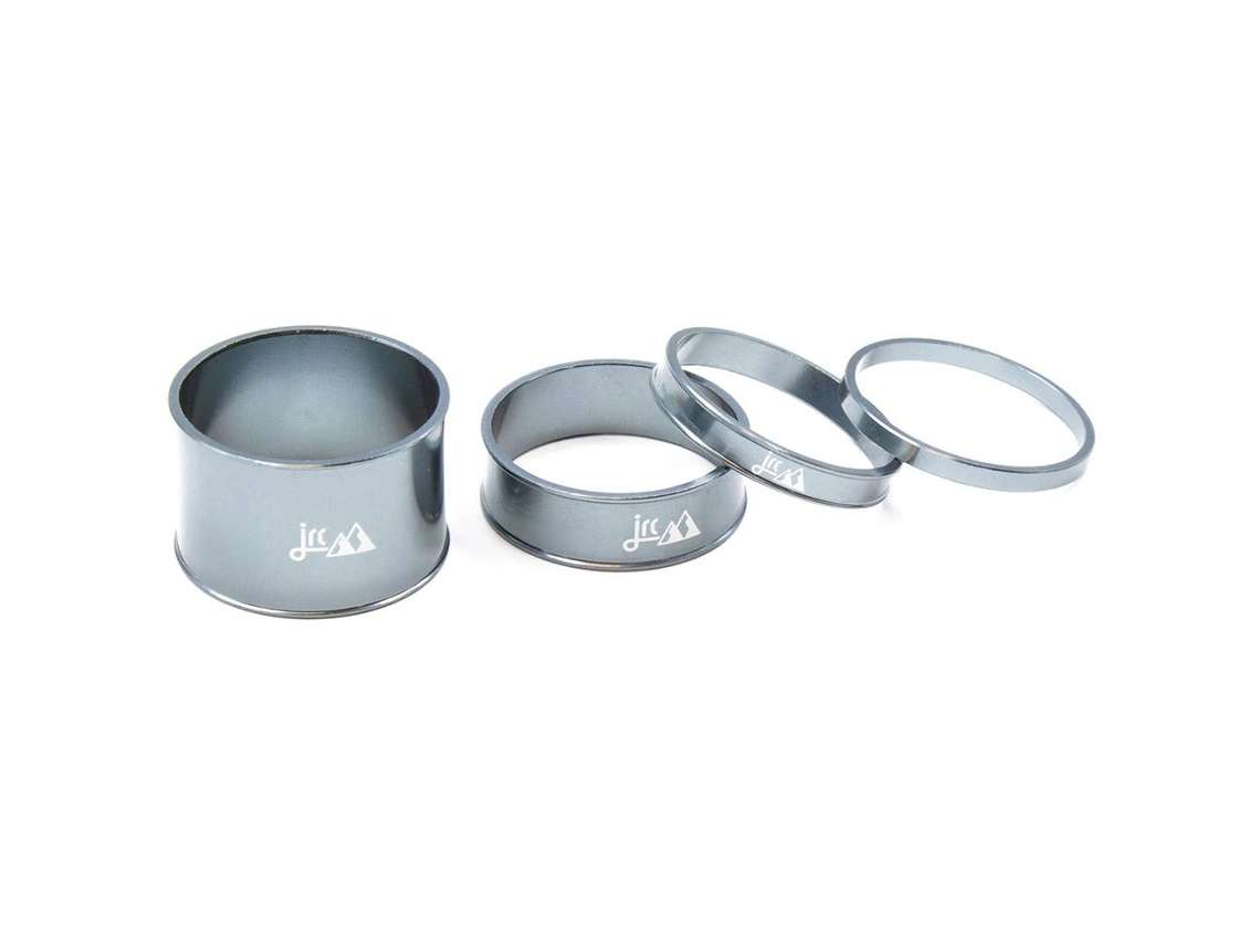 Espaçadores de Fone de Ouvido Machined Anodised Prateadojrc Components