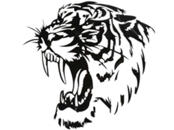 Autocolante de Parede Tigre HEAN Preto