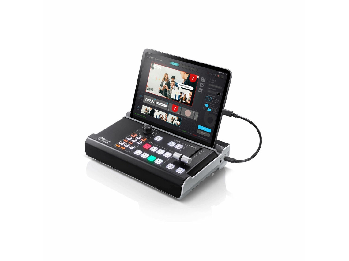 Videocâmara ATEN StreamLIVE PRO (Cinzento - 4K Ultra HD)