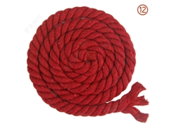 Lurelia Corda Macramê Algodão 8 Mm X 20 Metros 3 Fios Para Tricô Decoração Diy