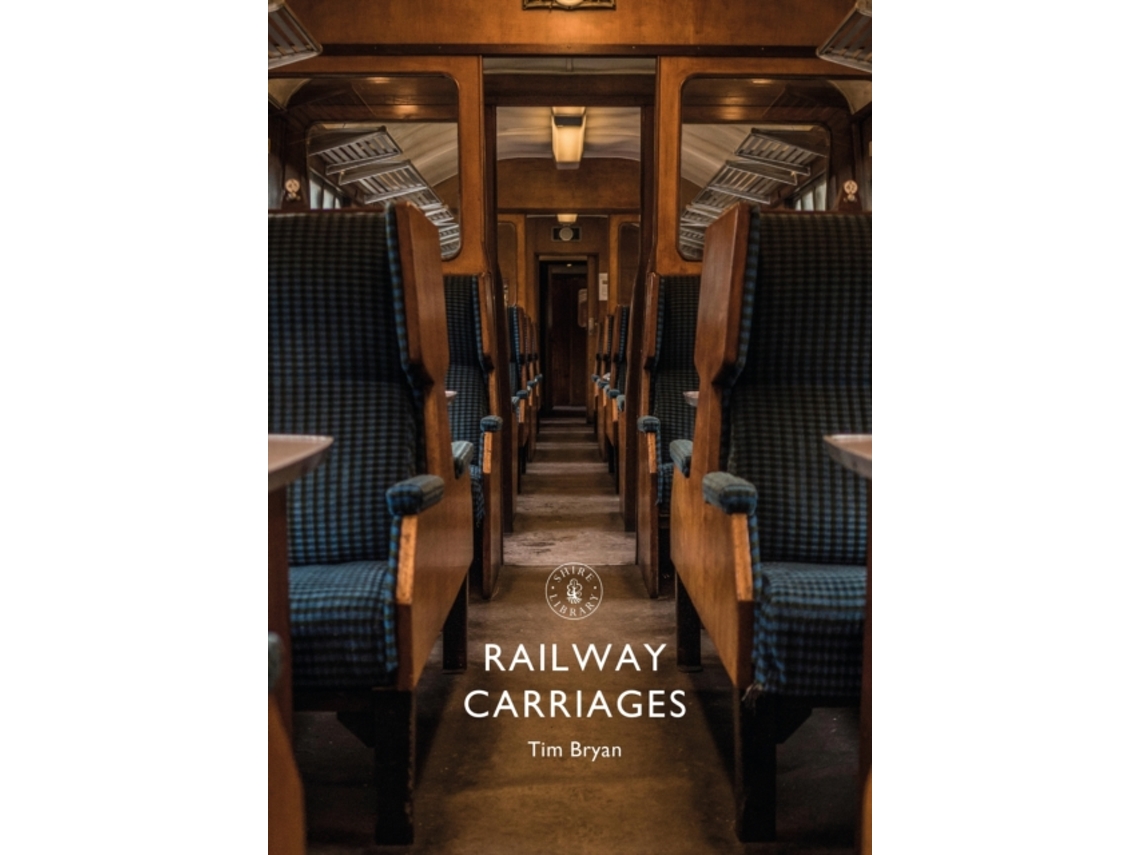Livro Railway Carriages de Tim Bryan (Inglês)
