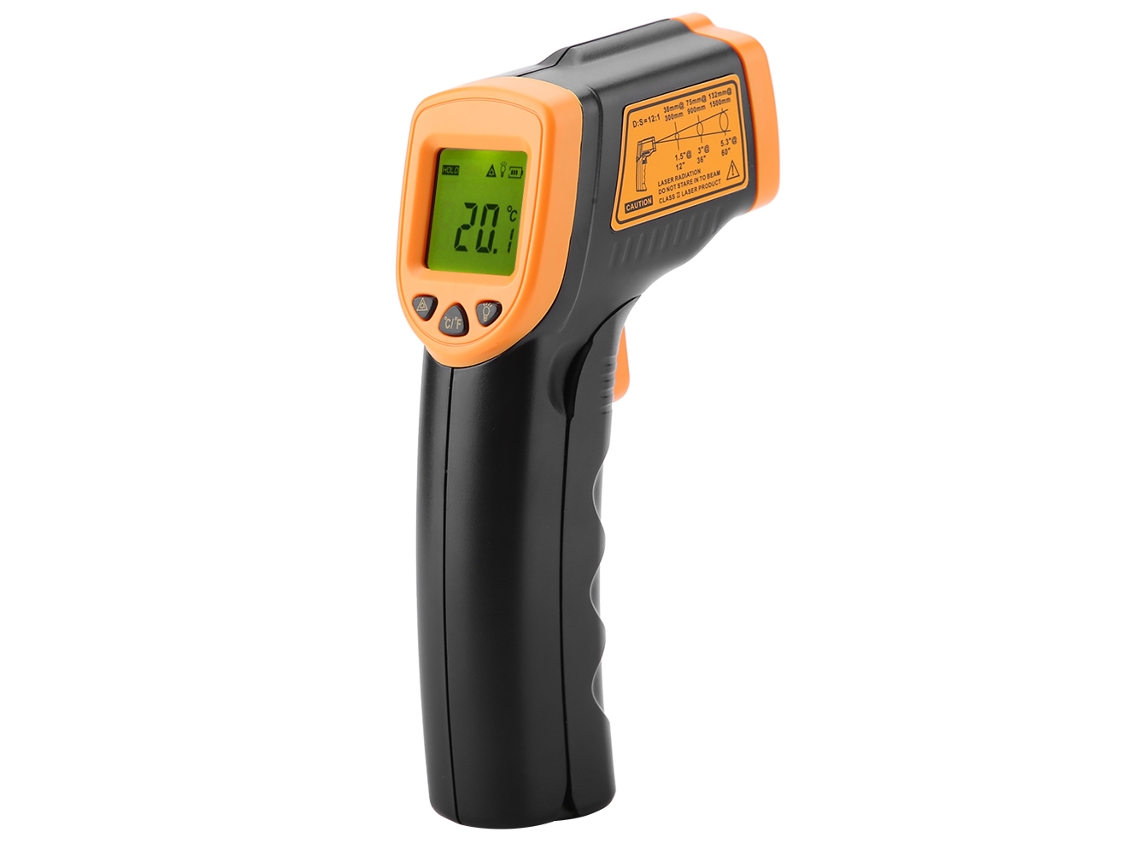 Termômetro Infravermelho Digital Smart Sensor Ar320 Sem Contato Lcd Display Laser 32℃~380℃