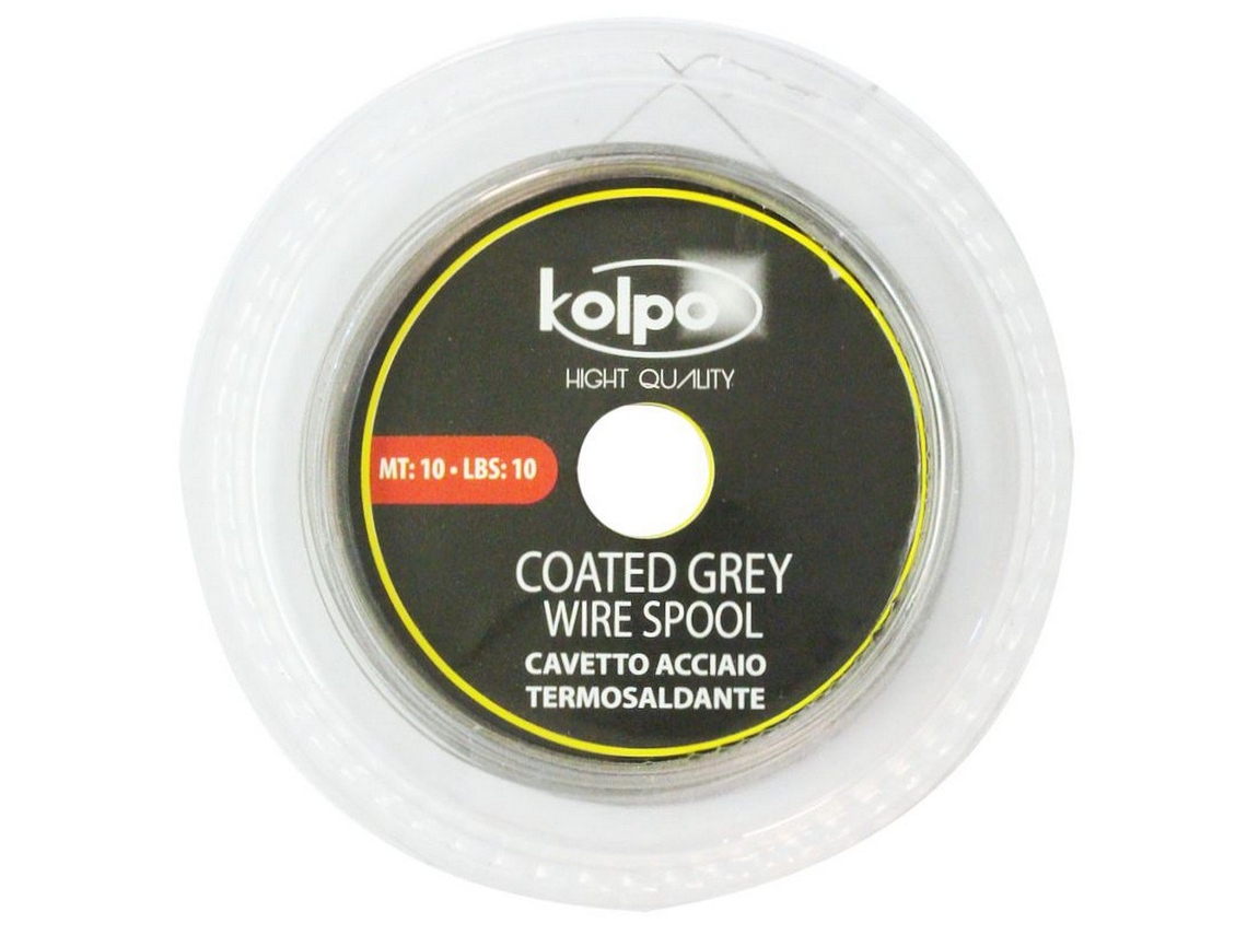 Linha Aço 10 M Transparente 20 Lbskolpo