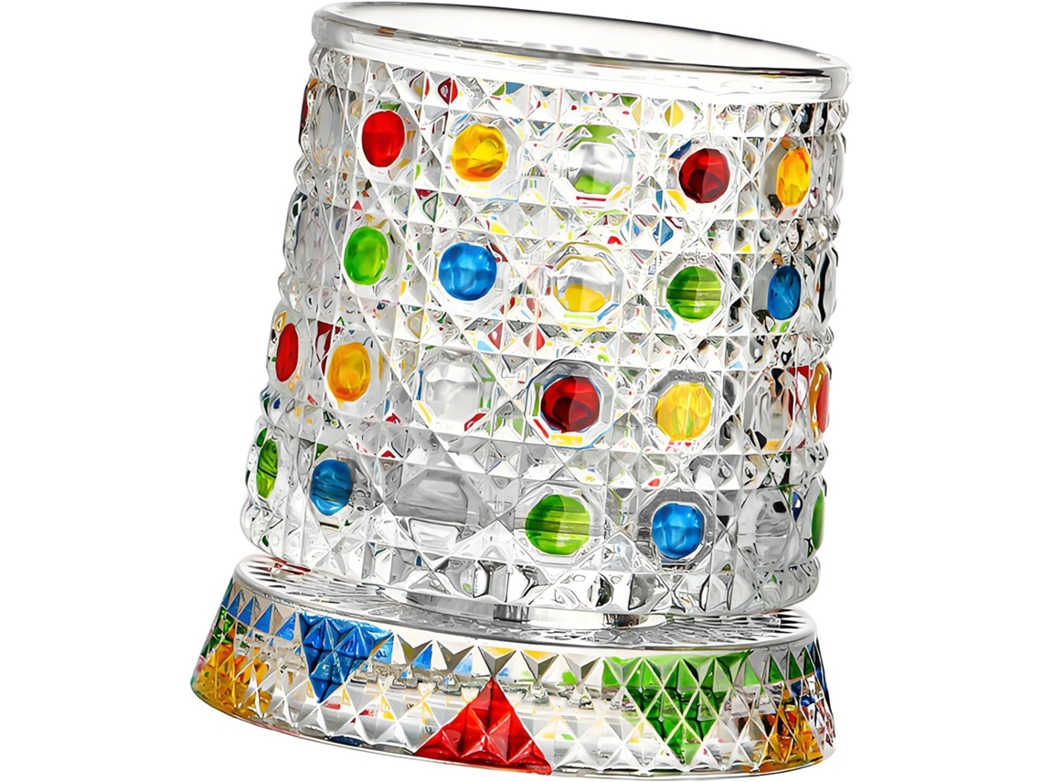 Copos De Uísque Giratórios Com Base Giratória De 360 Graus, Caneca Decorativa Para Coquetéis, Duráveis,