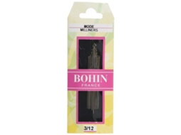 Chapelier Paille Aiguilles Nº 3/12, Prata Bh00669 Bohin