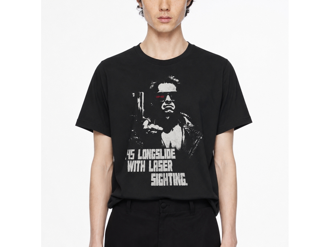 Rockinstone Terminator Longslide Black Adult T-shirt Size:xxxl