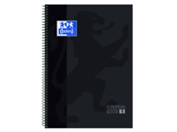 Caderno Espiral A4 Pautado Preto