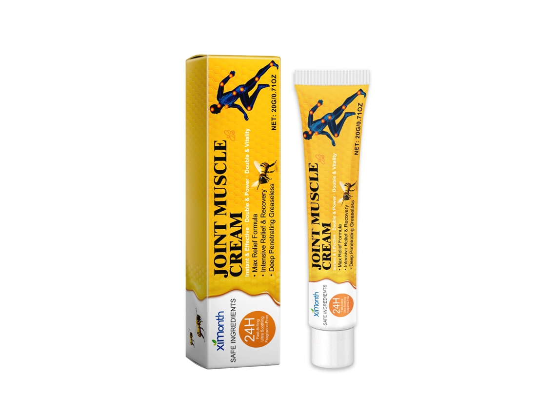 Creme Ximonth Veneno Abelha Alivia Dor Muscular Articular