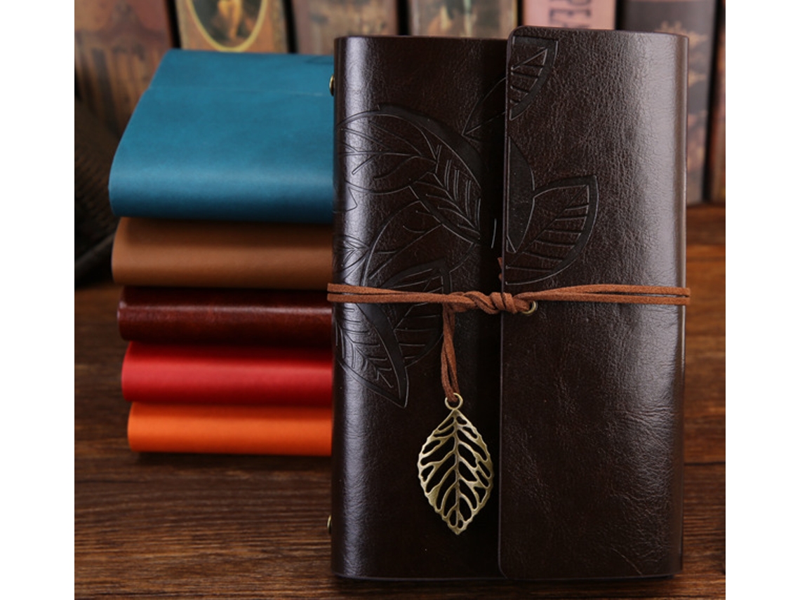 Caderno Em Couro Macio Brilvibera