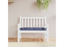 Vidaxl Almofadão P/ Banco Jardim 110x50x7cm Tecido Oxford Azul-marinho