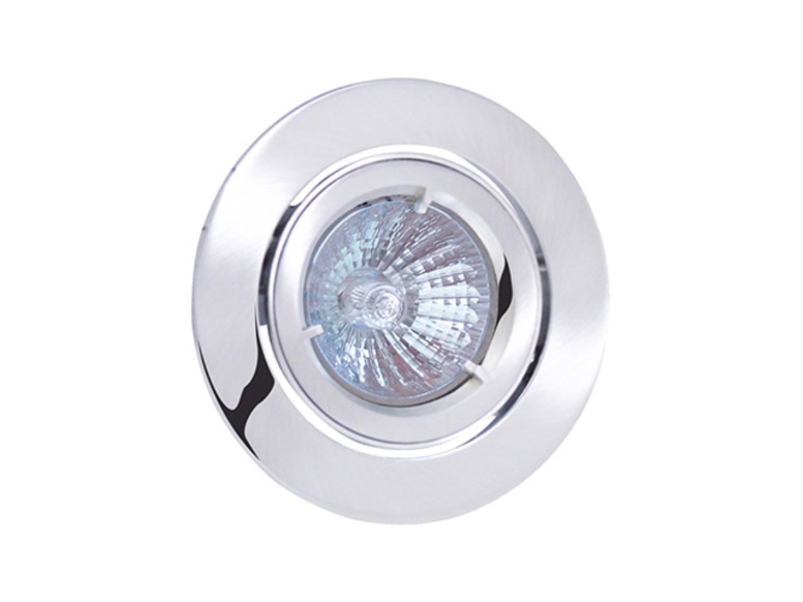 Chrome Round Spot Chrome Gu10/Gu5.3 HOROZ ELECTRIC